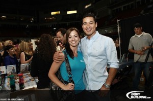 Crystal Matthews-Jennings and Mario Lopez