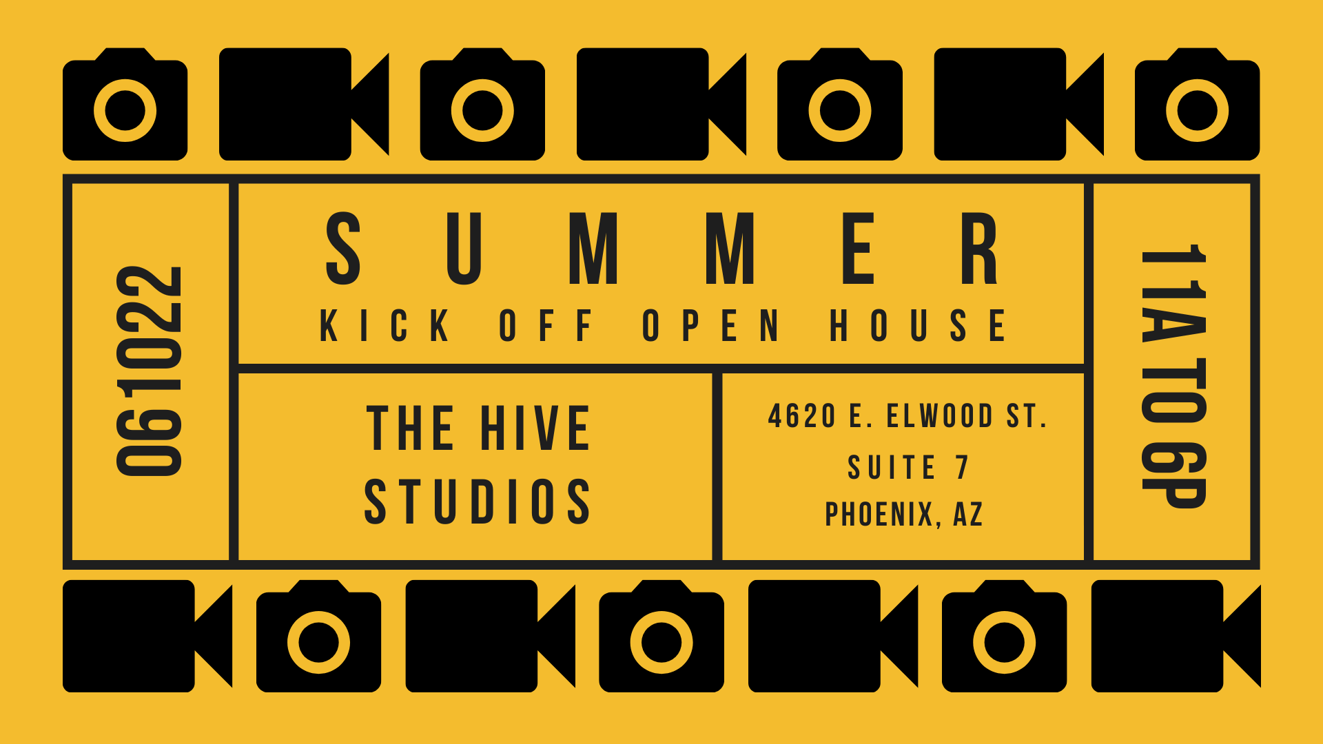 The Hive Studios Open House • June 10, 2022