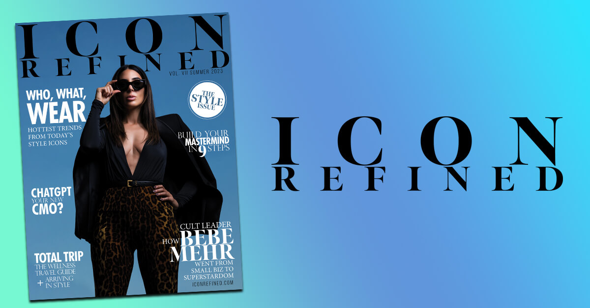 James Patrick Announces the Relaunch and Rebrand of ICON/REFINED Magazine