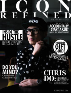 ICON/REFINED Magazine VOL VIII featuring Chris Do - photographed by James Patrick