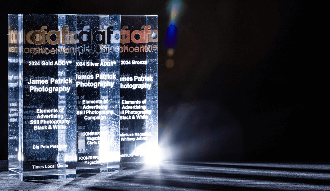 James Patrick Photography Clinches Three ADDY Awards at the 2024 American Advertising Awards