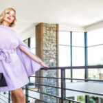 Editorial fashion model photographed with soft natural-looking lighting in Phoenix.