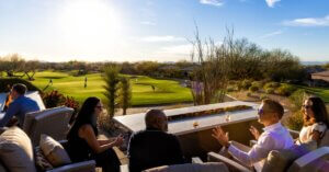 James Patrick Photography brand photo shoot of a Phoenix-based country club