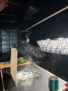 Behind the scenes of HerbaVeda product photography at The Hive Studios in Phoenix