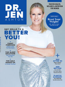 Dr. Jen Ashton magazine cover photographed by James Patrick